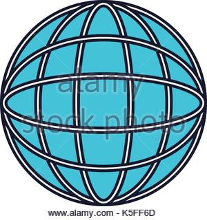 300x320 Colorful Silhouette Of World Globe Icon Stock Vector Art