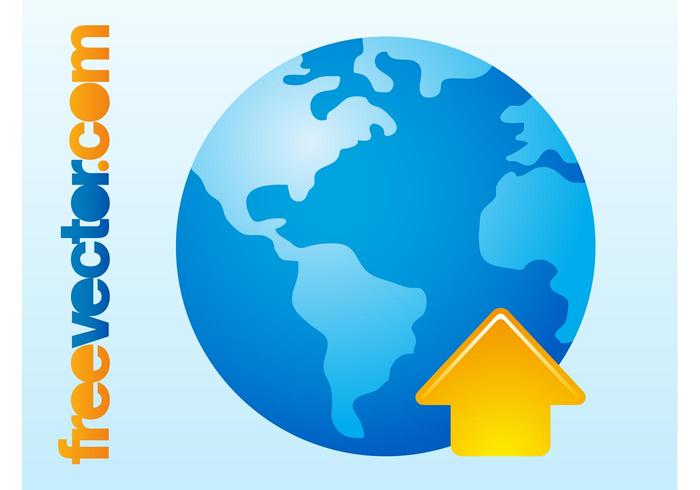 700x490 Globe Arrow Icon