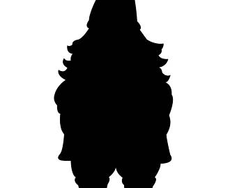 340x270 Gnome Stencil Etsy