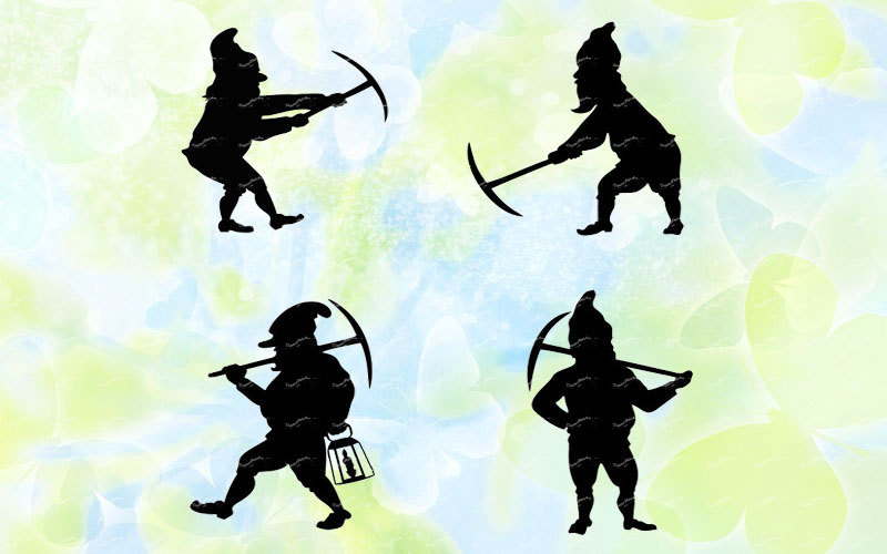 800x500 Gnome Dwarf Svg, Dxf, Eps, Studio V3, Jpg, Png, File