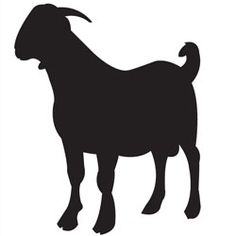 236x236 Goat Silhouette Clip Art. Download Free Versions Of The Image