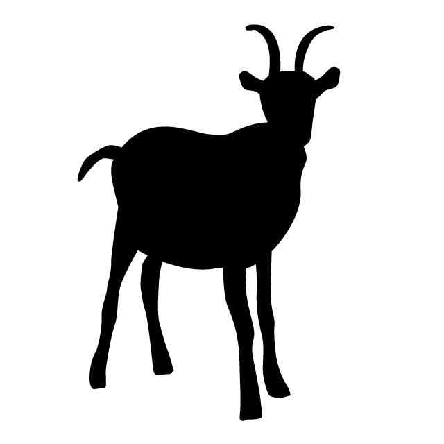 640x640 Goat Animal Silhouette Free Illustrations