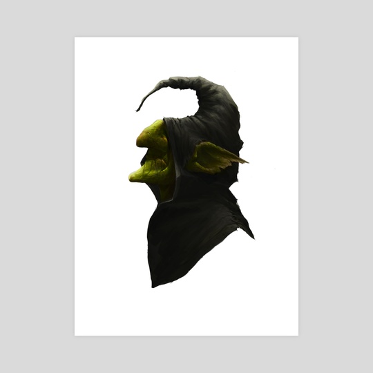 540x540 Goblin Portrait, An Art Print By Michael Sanchez