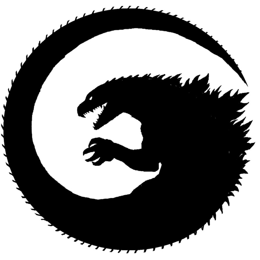 Godzilla Silhouette at GetDrawings | Free download