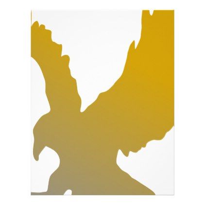422x422 Golden Eagle Silhouette Letterhead