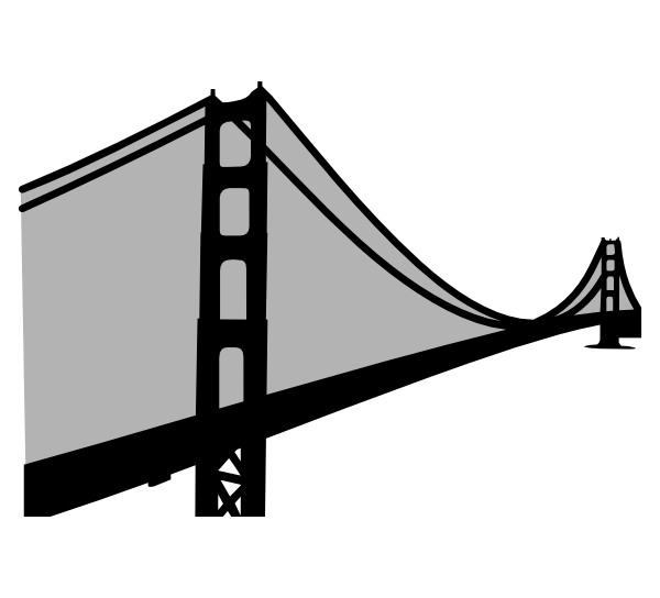 600x544 Golden Gate Bridge Silhouette Images By Heather M's Blog