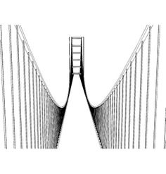 236x247 San Francisco Golden Gate Bridge Vector Art