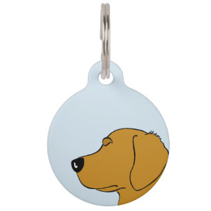 307x307 Golden Retriever Pet Tags For Dogs Amp Cats Zazzle