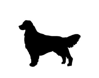 340x270 Golden Retriever Decal Etsy