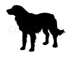 236x188 Golden Retriever Silhouette