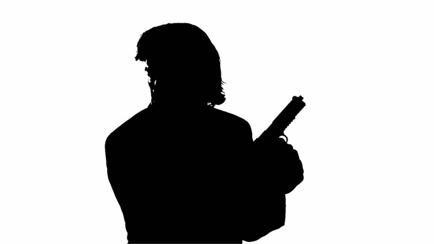 852x480 Gangster Silhouette Footage