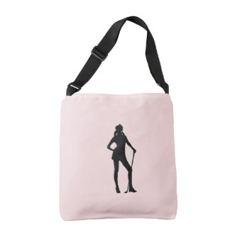 324x324 Pink Golf Tote Bags Zazzle