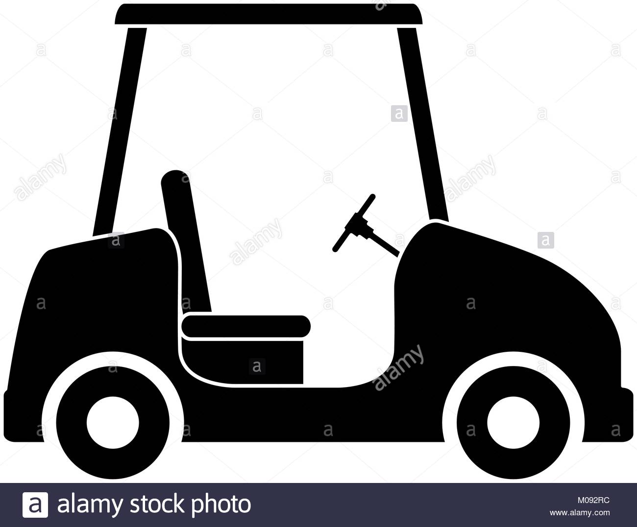 1300x1077 Golf Cart Black And White Stock Photos Amp Images