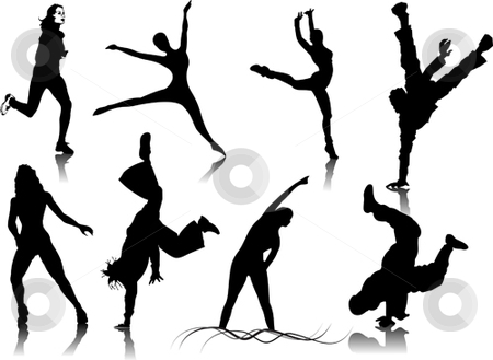 450x329 Silhouettes Vector