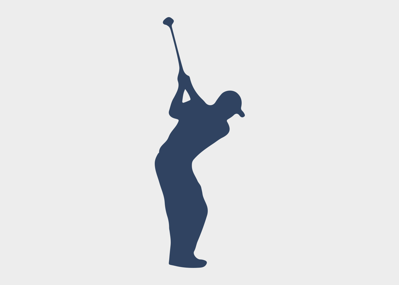 1400x1000 Golf Player Vector Silhouette Mediaspatter