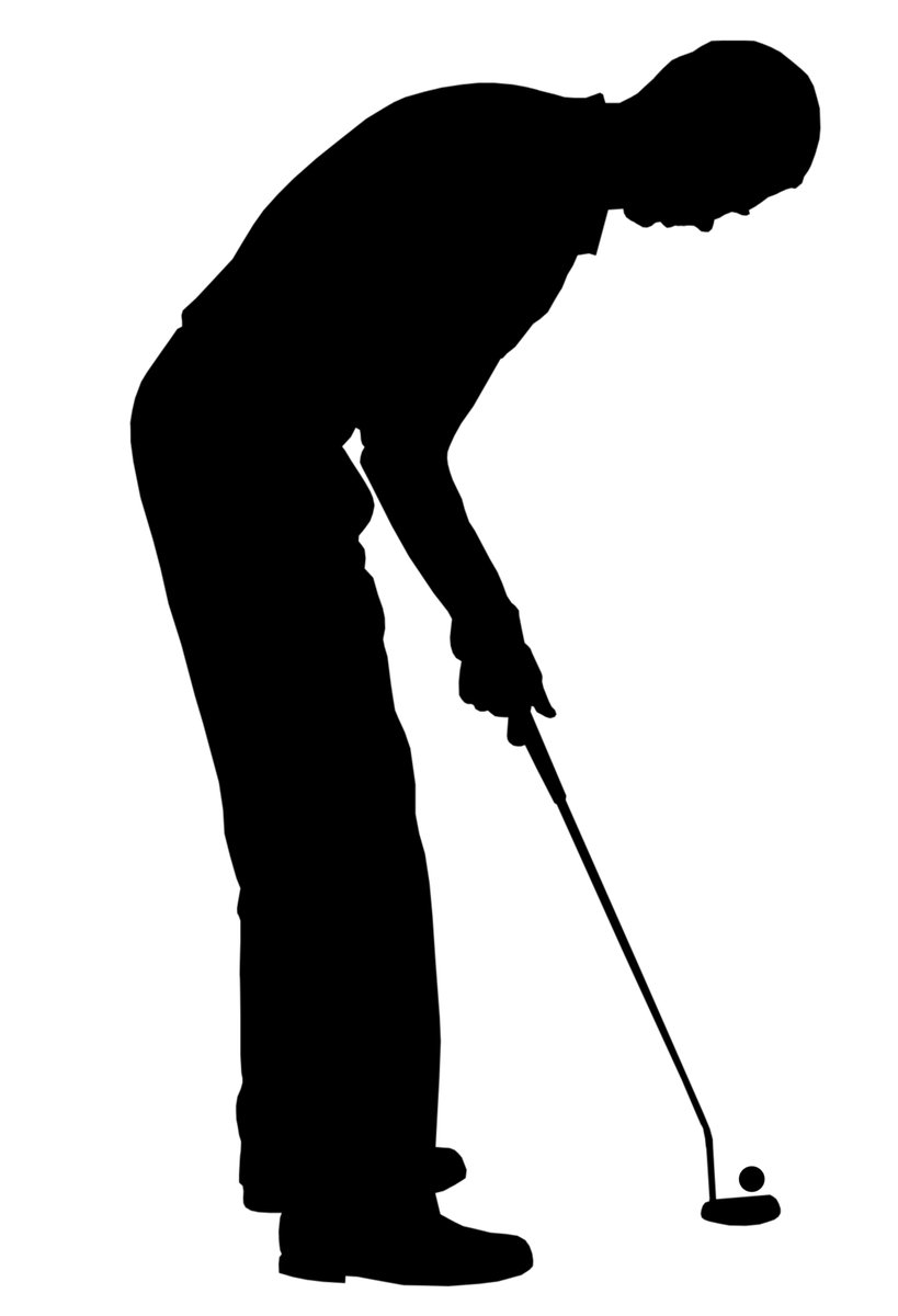 819x1200 Free Golf Player 1 Stock Photo