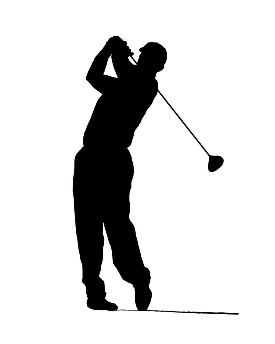 Golf Silhouette at GetDrawings | Free download