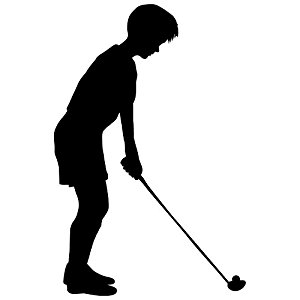 300x300 Golf Wall Decal Sticker 25