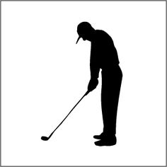 236x236 Golf Player Silhouette Clipart Pictures Net People