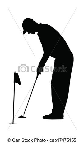 278x470 Golf Sport Silhouette