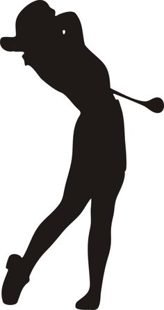 236x445 Golf Silhouette Clip Art Pack Template