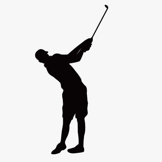 567x567 Man Playing Golf, The Man, Golf, Movement Png And Vector For Free