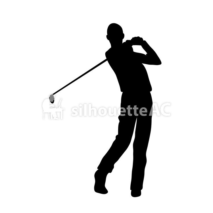 Golf Silhouette Vector Free at GetDrawings | Free download