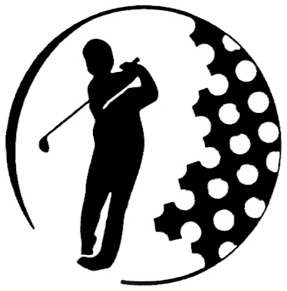 414x420 Free Black And White Golf Clipart