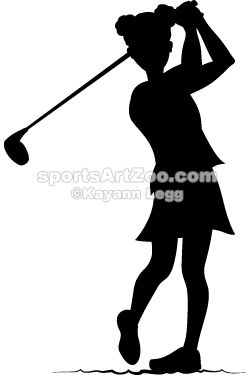 Golf Swing Silhouette at GetDrawings | Free download