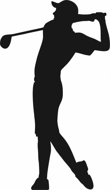 Golfer Silhouette at GetDrawings | Free download