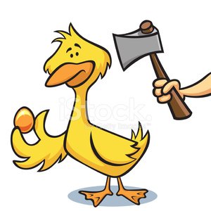 300x300 Killing The Golden Goose Premium Clipart