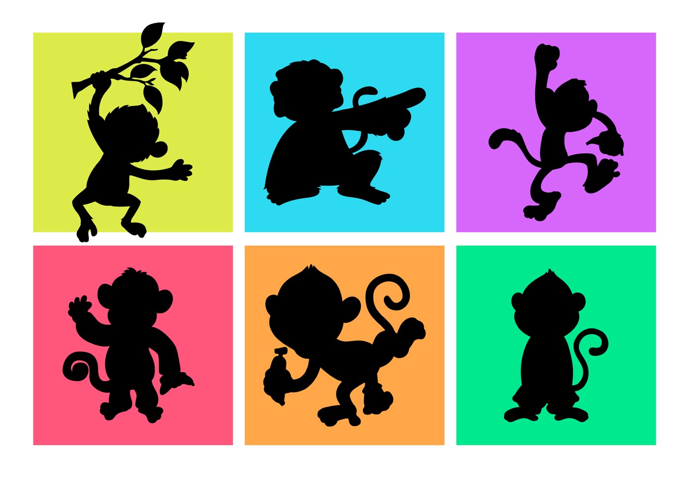 1400x980 Gorilla Vector