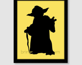 340x270 Yoda Silhouette Clipart