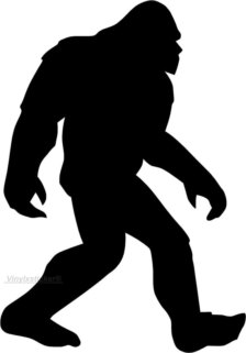 224x321 Gorilla Clipart Black And White Silhouette