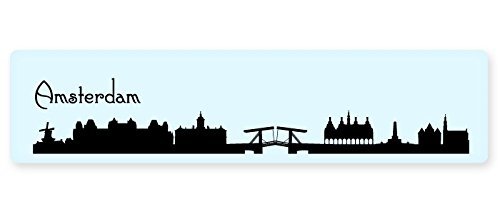 500x214 Amsterdam City Skyline
