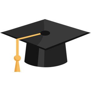 Graduation Cap Silhouette at GetDrawings | Free download