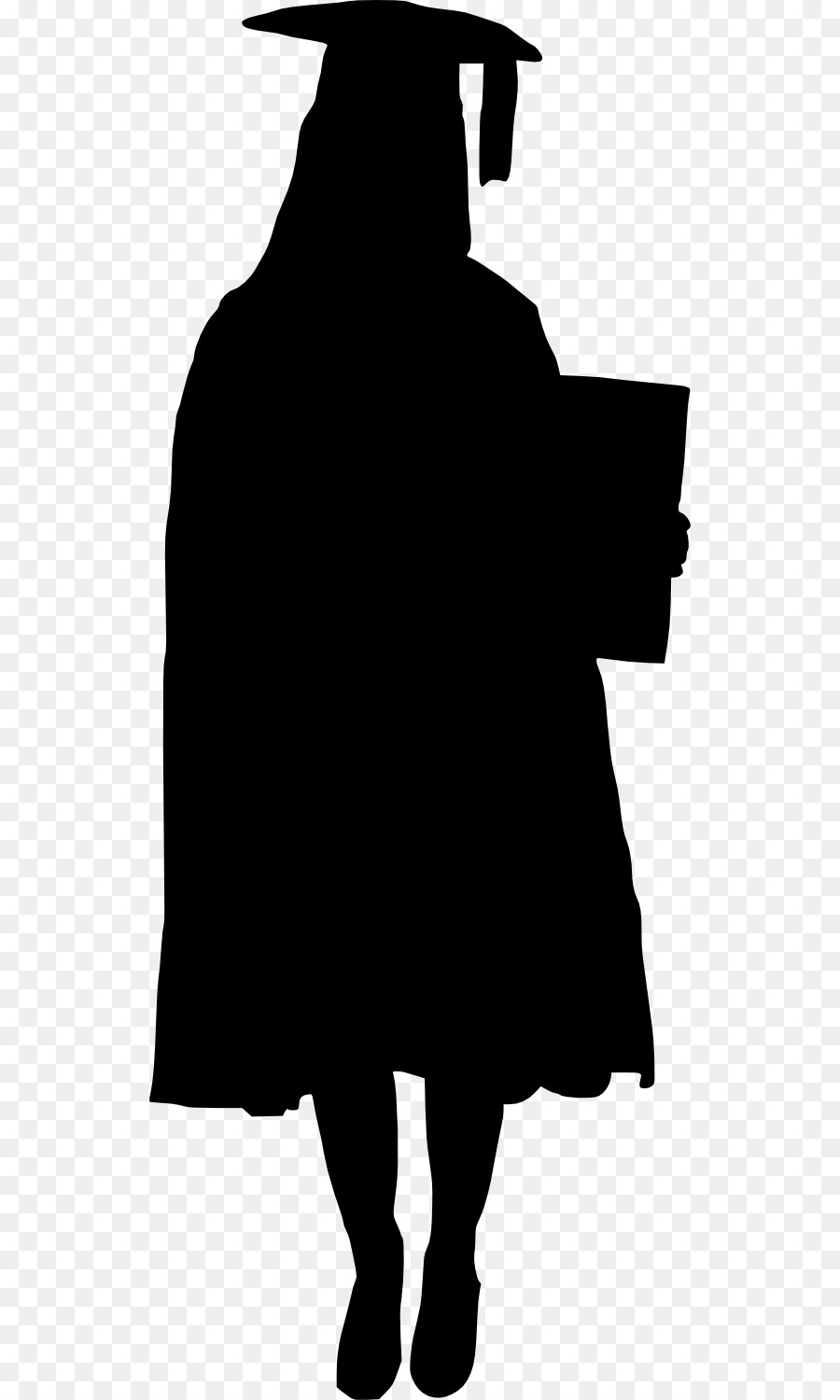 900x1500 Graduation Ceremony Square Academic Cap Clip Art