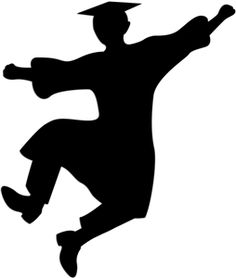 236x278 Graduation Silhouettes Can Be Used On Food Or Decorations