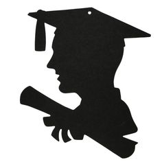 Graduation Silhouette Template at GetDrawings | Free download