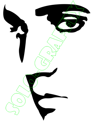 381x499 Pix For Gt Elvis Face Silhouette Clip Art Graphic Design