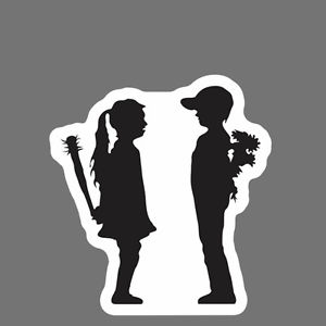 300x300 Banksy Sticker Decal Vinyl Graffiti Street Art Car Girl Meets Boy
