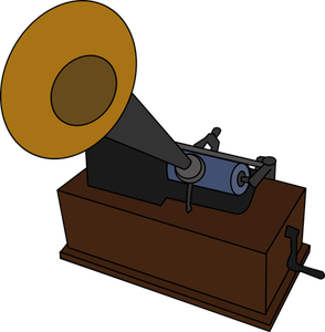 Gramophone Silhouette