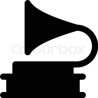 320x320 Silhouette Musical Instruments. Vector Isolated Icons