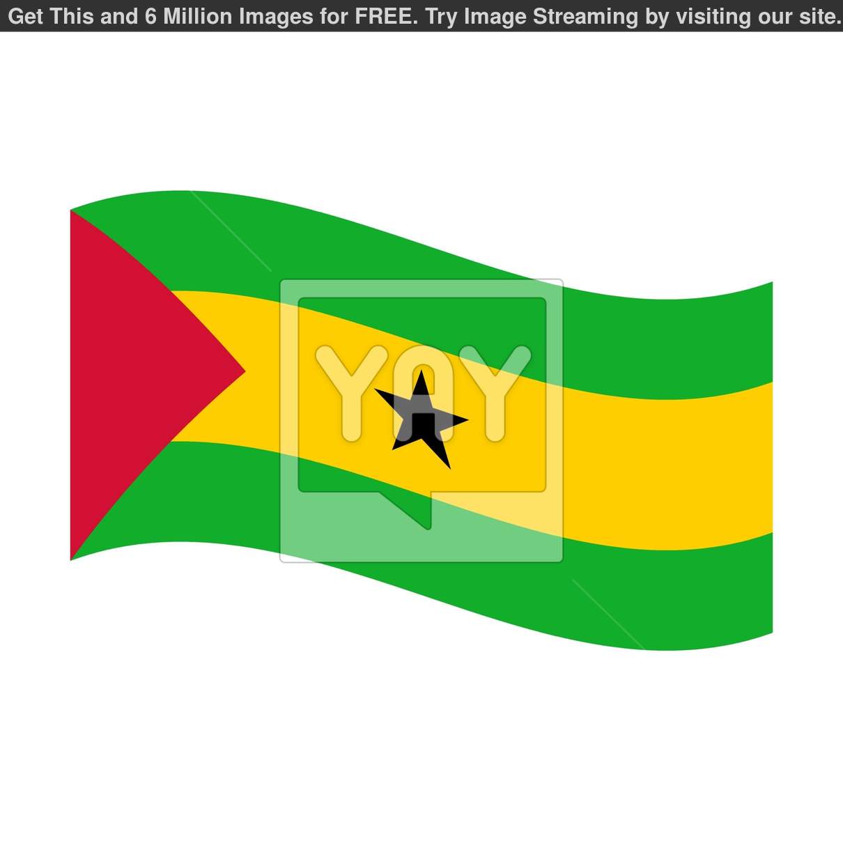 1210x1210 Flag Of Sao Tome And Principe