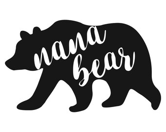 340x270 Grandma Bear Svg Etsy