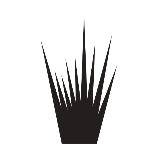 550x550 Grass Silhouette