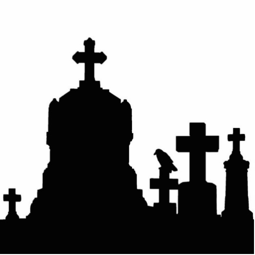 512x512 Graveyard Silhouette