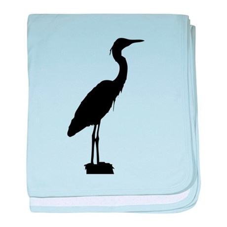 460x460 Blue Heron Baby Blankets