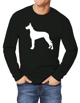 262x335 Funny Great Dane Long Sleeve T Shirts Idakoos