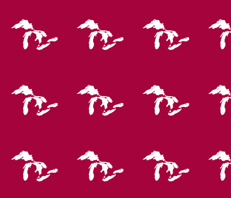 470x403 Great Lakes Silhouette